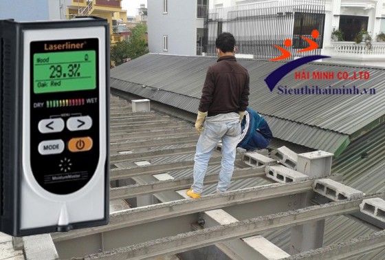 Vai trò của máy đo độ ẩm bê tông đối với ngành xây dựng là gì ?