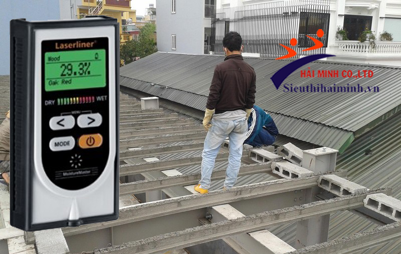 vai trò máy đo độ ẩm bê tông trong xây dựng