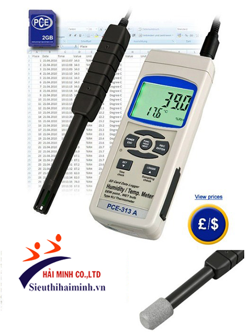 máy đo độ ẩm cầm tay PCE Group PCE-313A