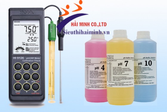 Cách hiệu chuẩn máy đo pH cầm tay