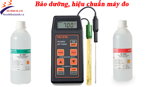 Bảo dưỡng và hiệu chuẩn máy đo pH cầm tay