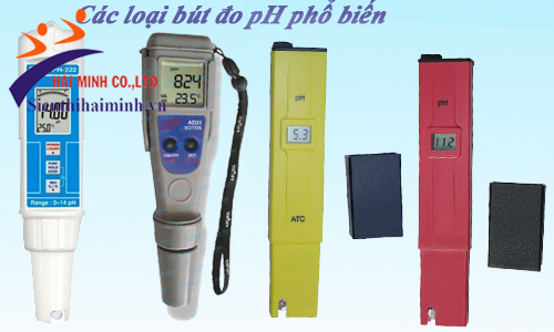 Các loại bút đo độ pH phổ biến hiện nay