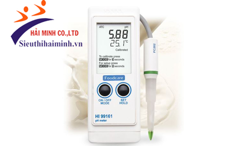 Đánh giá máy đo pH thực phẩm Hanna Hi 99161