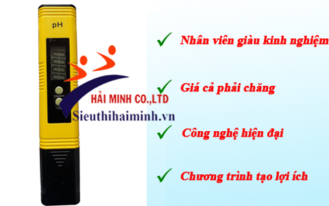 Mua ngay máy đo độ pH tại Siêu thị Hải Minh