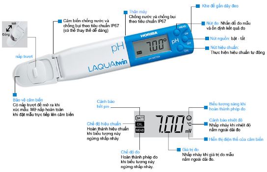 Ưu điểm vượt trội của máy đo độ pH Horiba pH 22