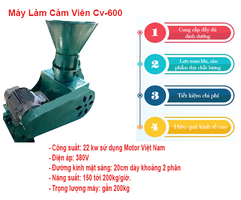 Lợi ích của máy ép cám viên với ngành chăn nuôi hiện nay