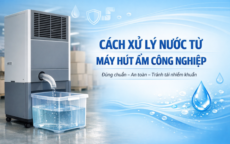 Nước Từ Máy Hút Ẩm Xử Lý Làm Sao Cho Đúng Cách?