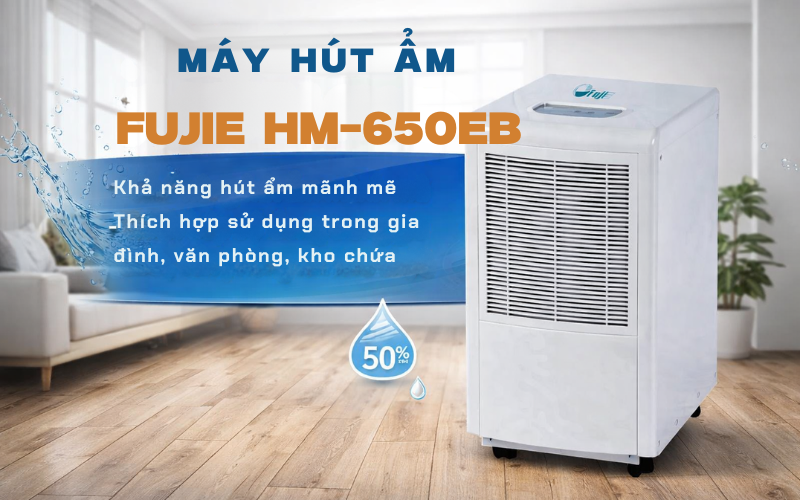 Máy hút ẩm FujiE HM-650EB