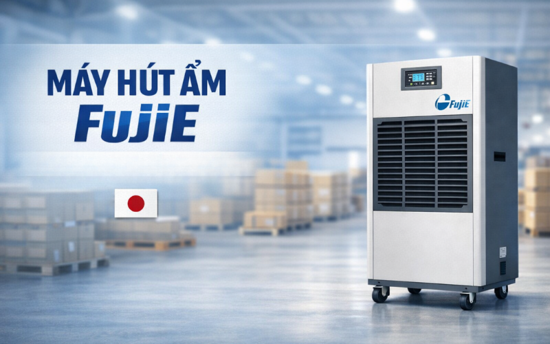 Máy hút ẩm FujiE thương hiệu Nhật Bản