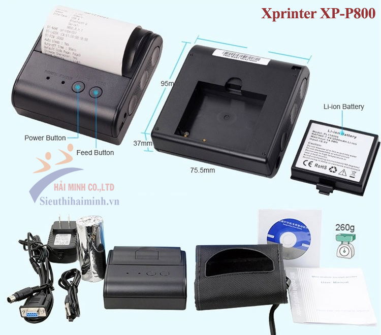 Máy in nhiệt Xprinter XP-P800