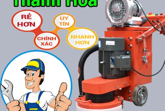 Nơi cung cấp, sửa chữa máy mài sàn hút bụi tại Thanh Hóa