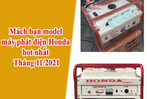 Mách bạn model máy phát điện Honda hot nhất Tháng 10/2022