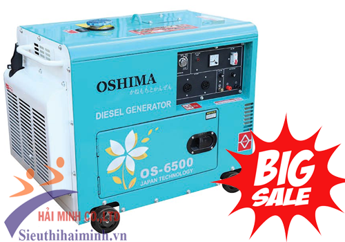 Mua máy phát điện diesel Oshima OS 6500 tại Hải Minh
