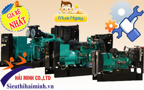 Hải Minh chuyên cung cấp các dòng máy phát điện công nghiệp Cummins chính hãng, giá rẻ