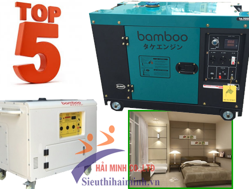 Top 5 máy phát điện công nghiệp Bamboo chất lượng cao 2019