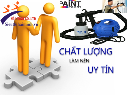 Chất lượng và giá cả làm nên thương hiệu máy phun sơn