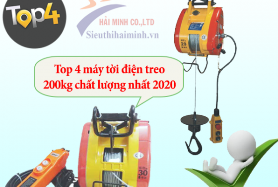 Top 4 Máy Tời Điện Treo 200kg Chất Lượng Nhất 2020