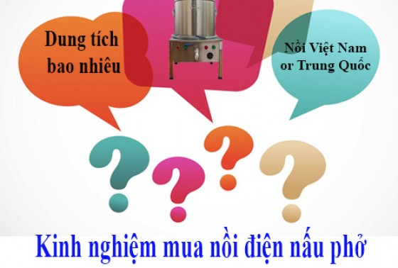 [KINH NGHIỆM] mua nồi điện nấu phở tốt nhất