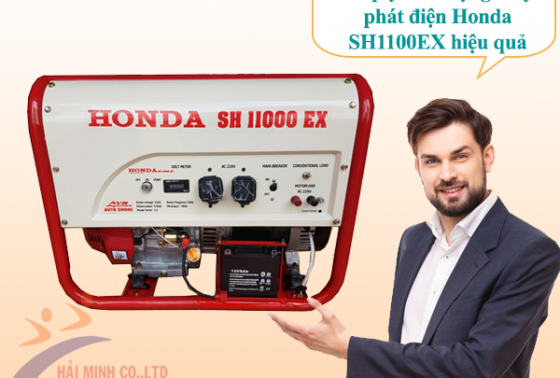 Bí Quyết Sử Dụng Máy Phát Điện Honda SH11000EX Hiệu Quả